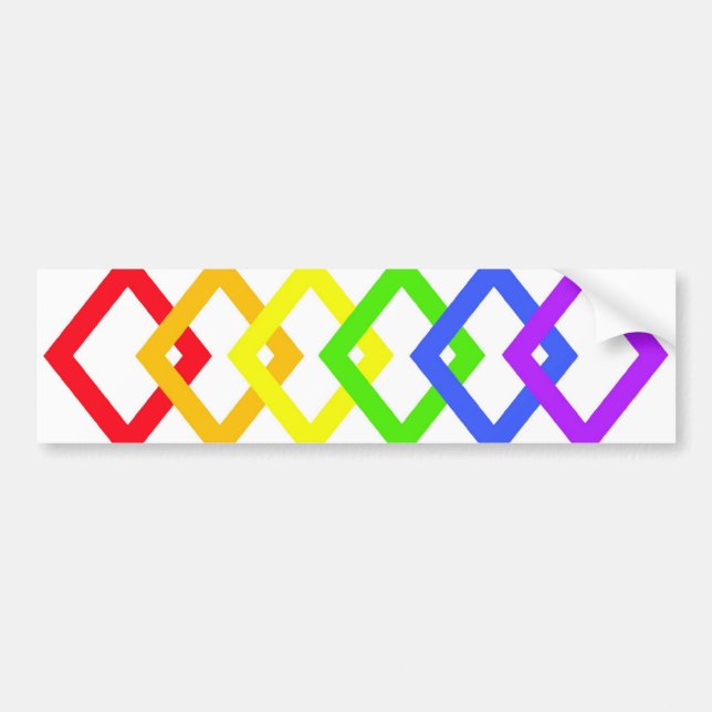 Pegatina Para Coche Copia de DIAMANTES DE ORGULLO TRANS (Frente)