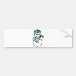 Pegatina Para Coche copo de nieve como nieve casera