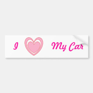 Pegatina Para Coche Corazón 2