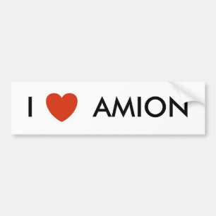 Pegatina Para Coche corazón, I       AMION