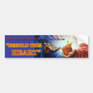 Pegatina Para Coche Corazón sagrado e1