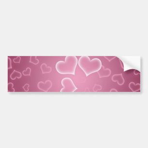 Pegatina Para Coche Corazones
