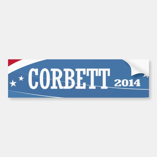PEGATINA PARA COCHE CORBETT 2014 (Frente)
