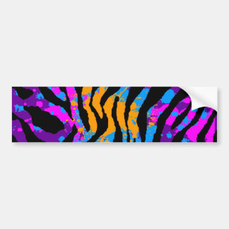 Pegatina Para Coche Corey Tiger 80s Salpicadura de Pintura Rayas de Ti