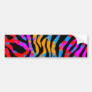 Pegatina Para Coche Corey Tiger 80s Salpicadura de Pintura Rayas de Ti