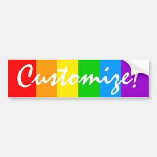 Pegatina Para Coche Corey Tiger 80s Vintage Rainbow