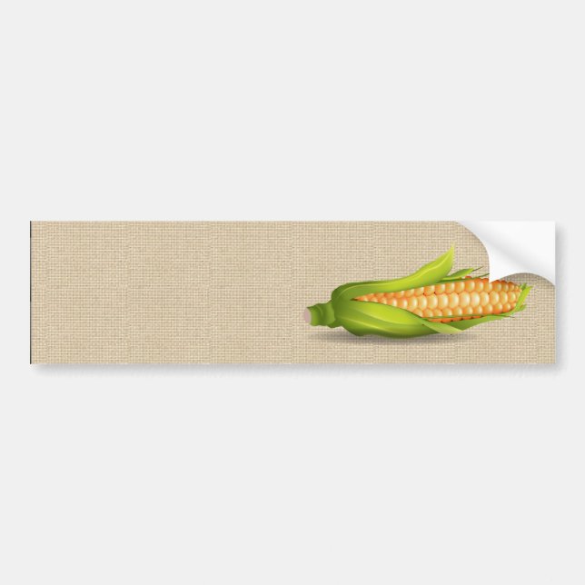 Pegatina Para Coche Corn (Frente)