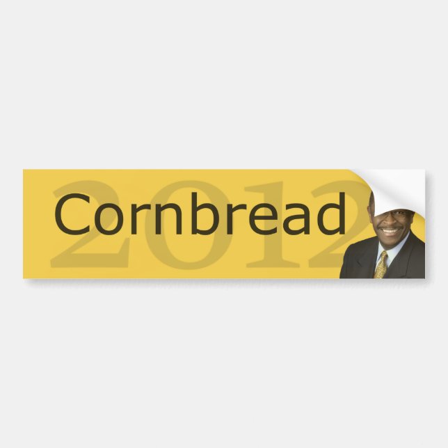 Pegatina Para Coche Cornbread 2012 de Herman Caín (Frente)