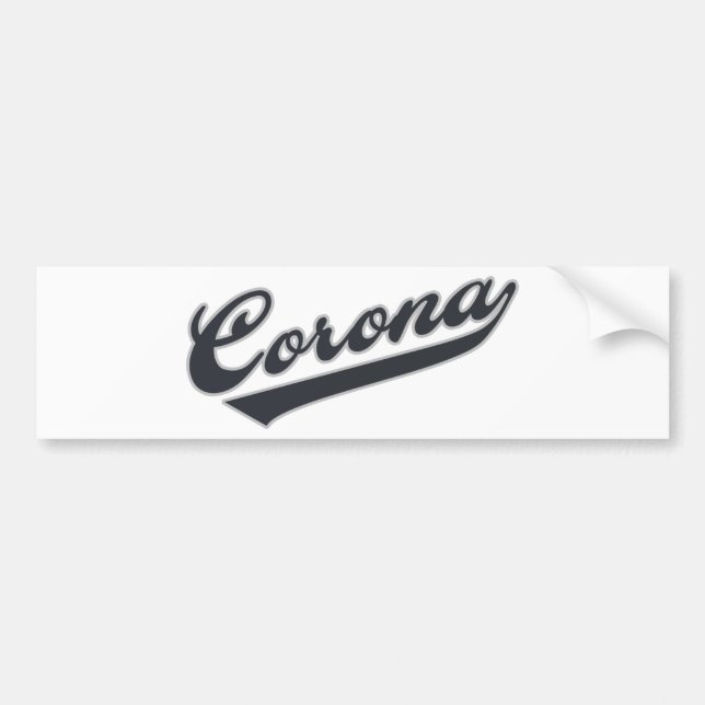Pegatina Para Coche Corona (Frente)