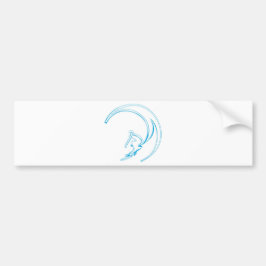 Pegatina Para Coche Corriente de la resaca