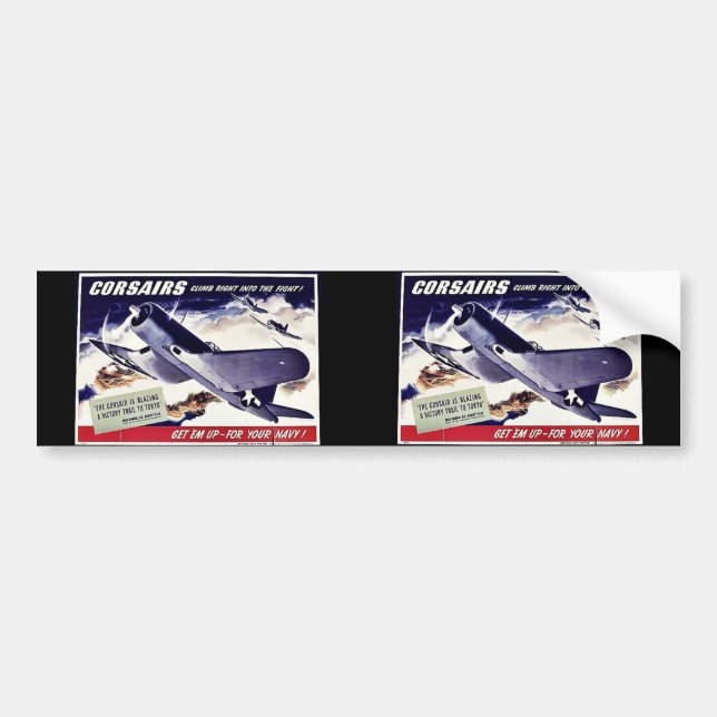 Pegatina Para Coche Corsarios (Frente)