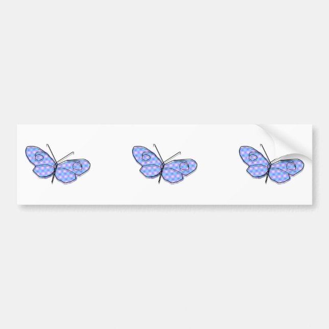 Pegatina Para Coche Cosmic Butterfly (Frente)