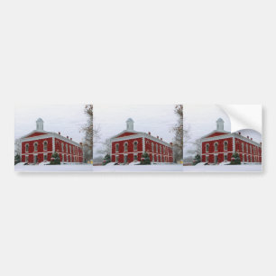 Pegatina Para Coche Courthouse Snow