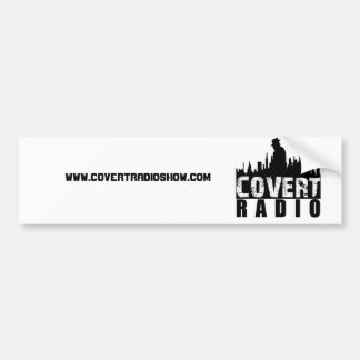 Pegatina Para Coche CovertR, www.covertradioshow.com