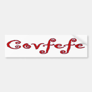Pegatina Para Coche Covfefe Bumper Sticker