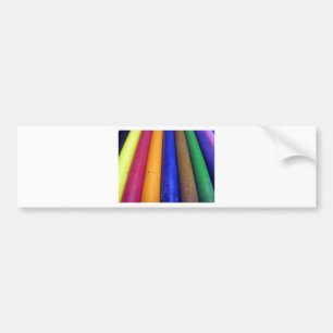 Pegatina Para Coche Crayones coloridos