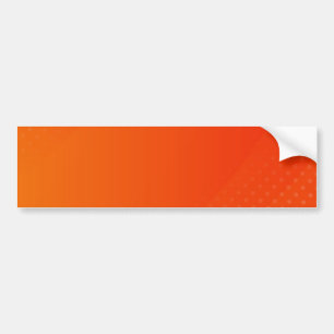 PEGATINA PARA COCHE CREAR EN BLANCO SU PROPIO NARANJA BUMPER