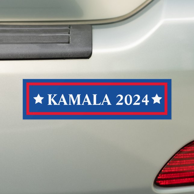 Pegatina Para Coche Crear su propia plantilla Kamala 2024 (en coche)
