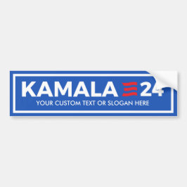 PEGATINA PARA COCHE CREAR SU PROPIO KAMALA 2024