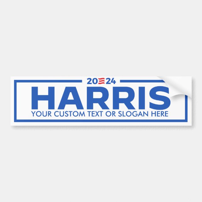 Pegatina Para Coche Crear tu propio Harris 2024 (Frente)