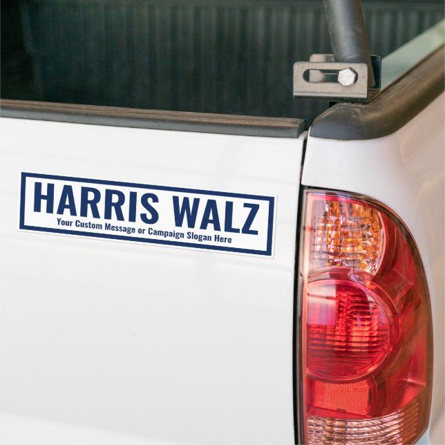 Pegatina Para Coche Crear tu propio Harris Walz 2024 (En Camión)