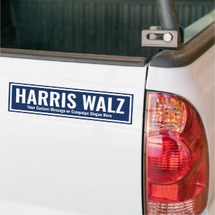 Pegatina Para Coche Crear tu propio Harris Walz 2024