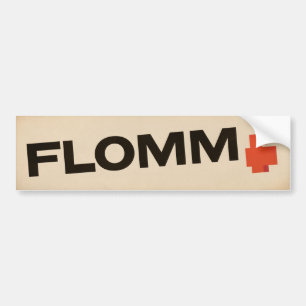 Pegatina Para Coche crème FLOMM positavo