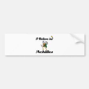 Pegatina Para Coche creo en achilles