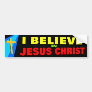 Pegatina Para Coche Creo en Jesús
