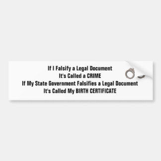 Pegatina Para Coche Crimen