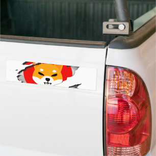 Pegatina Para Coche criptodivisa SHIBA INU - SHIB Crypto SHIBA