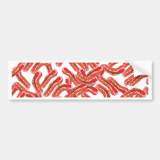 Pegatina Para Coche Crispy Bacon (Frente)