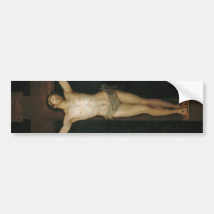 Pegatina Para Coche Cristo crucificado (Jesús en la cruz) (de Goya)