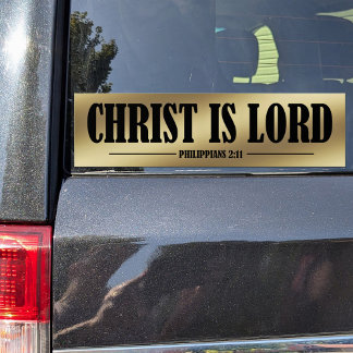 Pegatina Para Coche Cristo es Señor