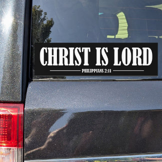 Pegatina Para Coche Cristo es Señor