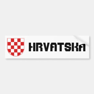 Pegatina Para Coche Croacia