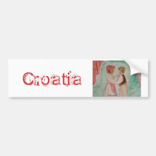 Pegatina Para Coche Croacia