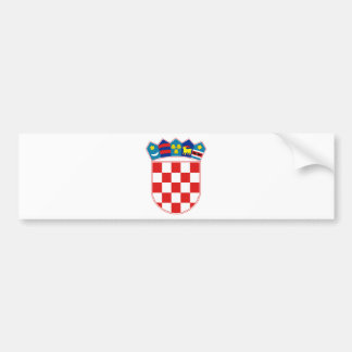 PEGATINA PARA COCHE CROATIA