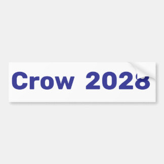 Pegatina Para Coche Crow 2028 Jason Crow para presidente