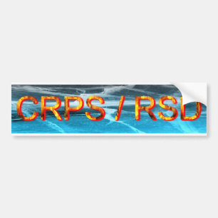 Pegatina Para Coche CRPS/pegatina para el parachoques del fuego y del