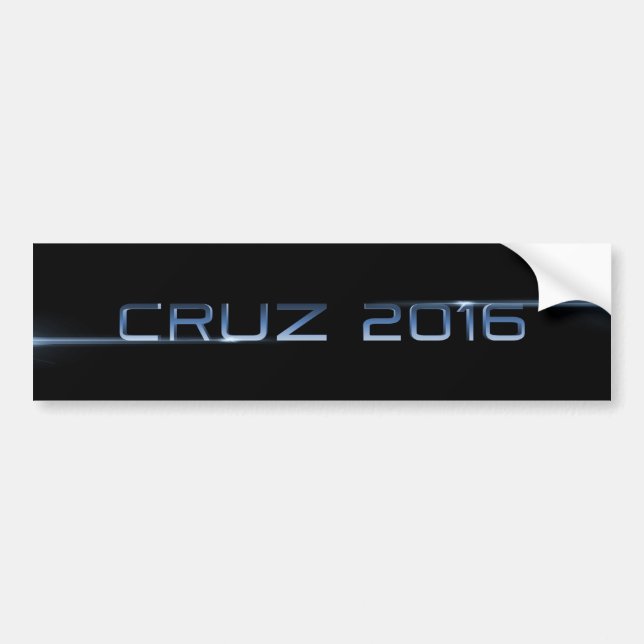 Pegatina Para Coche Cruz 2016 (Frente)