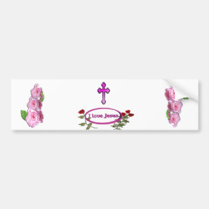 Pegatina Para Coche Cruz cristiana