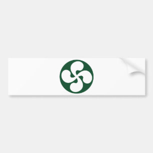Pegatina Para Coche Cruz Vasca extrudado