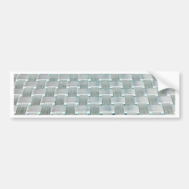 Pegatina Para Coche Cuadrícula tejida (Frente)