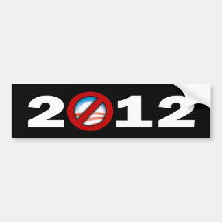 Pegatina Para Coche Cualquier persona pero Obama 2012