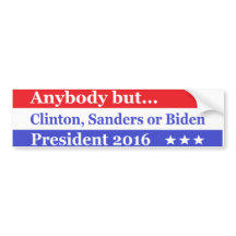 Cualquiera pero Hillary, biden, las chorreadoras