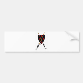 Pegatina Para Coche Cuchillas gay