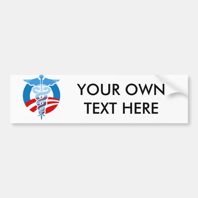 Pegatina Para Coche Cuidado de Favorable-Obama (Frente)