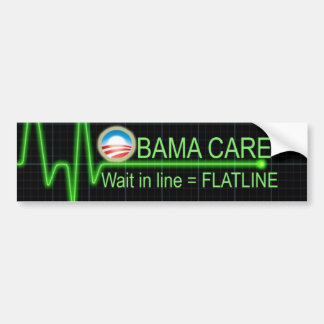 Pegatina Para Coche Cuidado de Obama