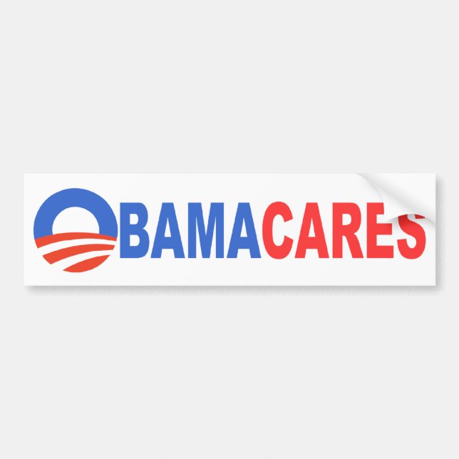 Pegatina Para Coche Cuidados de Obama (Frente)